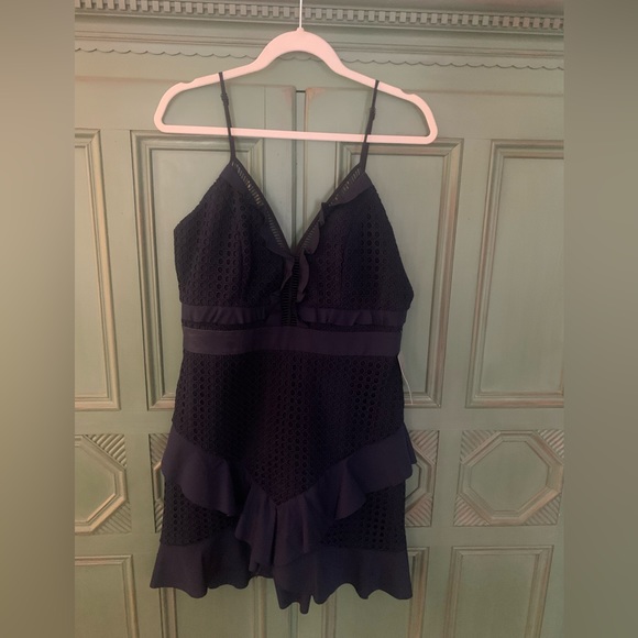 Navy blue special occasion dress! New with tags! - Picture 2 of 3